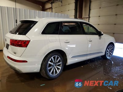 Trzecie zdjęcie samochodu z tyłu: 2018 AUDI Q7 PREMIUM PLUS VIN:WA1LAAF72JD051282 - miniatura