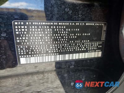 Zdjęcie 13 z 13 samochodu: 2023 VOLKSWAGEN TIGUAN S VIN:3VVRB7AX3PM110460 - miniatura