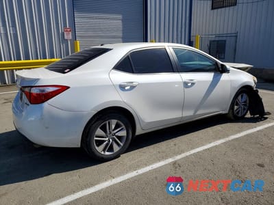 Trzecie zdjęcie samochodu z tyłu: 2014 TOYOTA COROLLA LE ECO PREMIUM VIN:5YFBPRHE1EP107581 - miniatura