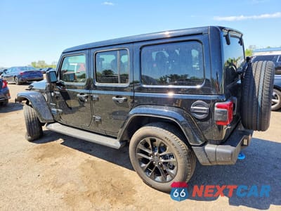 Drugie zdjęcie samochodu z przodu: 2024 JEEP WRANGLER SAHARA 4XE VIN:1C4RJXP67RW177291 - miniatura