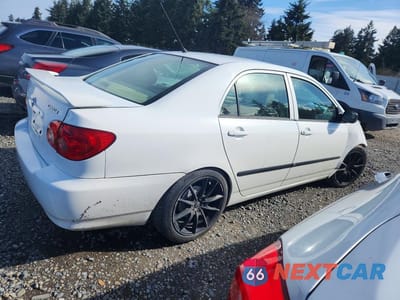 Trzecie zdjęcie samochodu z tyłu: 2006 TOYOTA COROLLA CE VIN:JTDBR32E960073482 - miniatura