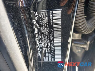 Zdjęcie 12 z 12 samochodu: 2016 MERCEDES-BENZ CLA 250 VIN:WDDSJ4EB0GN359570 - miniatura