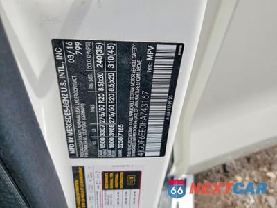 Zdjęcie 13 z 13 samochodu: 2017 MERCEDES-BENZ GLS 450 4MATIC VIN:4JGDF6EE0HA743167 - miniatura