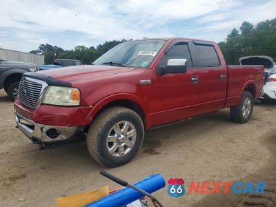 2008 FORD F150 SUPERCREW 1FTPW14V58FB65995 - główne zdjęcie licytacji z USA - miniatura