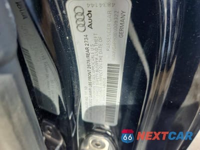 Zdjęcie 12 z 12 samochodu: 2011 AUDI S5 PRESTIGE VIN:WAUVGAFH0BN009322 - miniatura