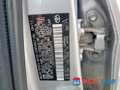 Zdjęcie 12 z 12 samochodu: 2012 TOYOTA YARIS 5-DOOR SE VIN:JTDKTUD34CD504771 - miniatura