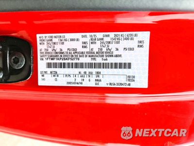 Zdjęcie 12 z 12 samochodu: 2025 FORD F150 XL VIN:1FTMF1KP2SKF52770 - miniatura