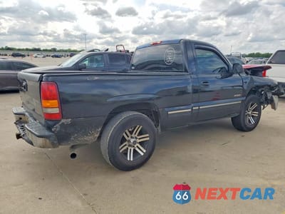 Trzecie zdjęcie samochodu z tyłu: 1999 CHEVROLET SILVERADO C1500 VIN:1GCEC14W2XZ192402 - miniatura