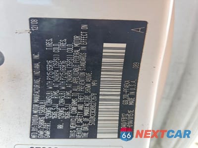 Zdjęcie 13 z 13 samochodu: 2009 TOYOTA SIENNA CE 7-PASSENGER VIN:5TDZK23C89S272678 - miniatura