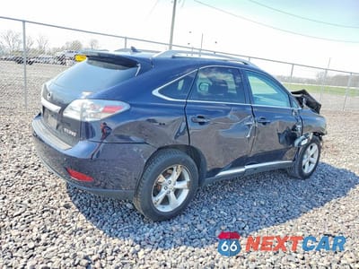 Trzecie zdjęcie samochodu z tyłu: 2010 LEXUS RX 350 VIN:2T2BK1BA3AC010734 - miniatura
