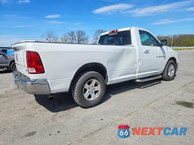 Trzecie zdjęcie samochodu z tyłu: 2012 DODGE RAM 1500 SLT VIN:3C6JD6EP0CG119157 - miniatura