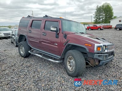 Czwarte zdjęcie samochodu z boku: 2007 HUMMER H2 VIN:5GRGN23UX7H100837 - miniatura