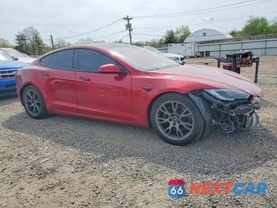 Czwarte zdjęcie samochodu z boku: 2023 TESLA MODEL S VIN:5YJSA1E52PF523726 - miniatura