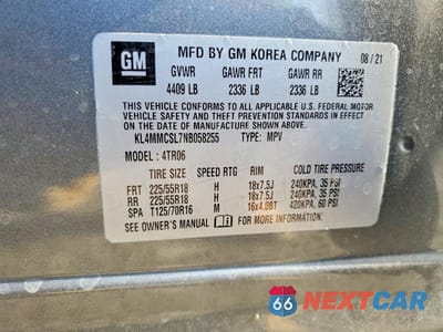 Zdjęcie 12 z 12 samochodu: 2022 BUICK ENCORE GX PREFERRED VIN:KL4MMCSL7NB058255 - miniatura