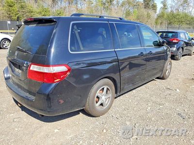 Trzecie zdjęcie samochodu z tyłu: 2006 HONDA ODYSSEY TOURING VIN:5FNRL38846B080052 - miniatura