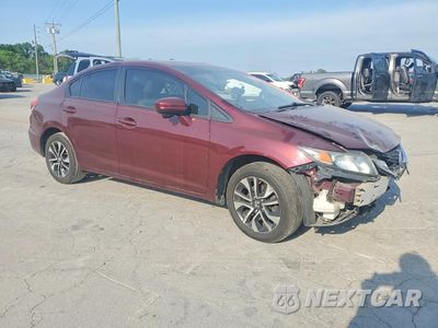 Czwarte zdjęcie samochodu z boku: 2015 HONDA CIVIC EX VIN:19XFB2F82FE057409 - miniatura