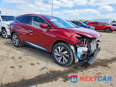 Czwarte zdjęcie samochodu z boku: 2021 NISSAN MURANO SL VIN:5N1AZ2CS3MC115663 - miniatura