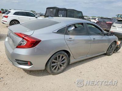 Trzecie zdjęcie samochodu z tyłu: 2019 HONDA CIVIC EX VIN:19XFC1F37KE004212 - miniatura