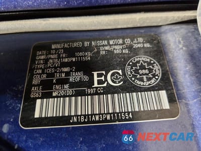 Zdjęcie 14 z 14 samochodu: 2023 NISSAN QASHQAI S VIN:JN1BJ1AW3PW111554 - miniatura
