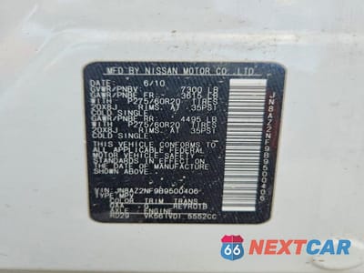 Zdjęcie 13 z 13 samochodu: 2011 INFINITI QX56 BASE VIN:JN8AZ2NF9B9500406 - miniatura