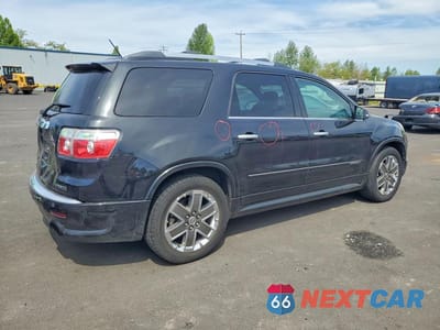 Trzecie zdjęcie samochodu z tyłu: 2012 GMC ACADIA DENALI VIN:1GKKVTEDXCJ307153 - miniatura