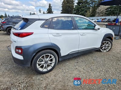 Trzecie zdjęcie samochodu z tyłu: 2021 HYUNDAI KONA ELECTRIC LIMITED VIN:KM8K33AG8MU134505 - miniatura