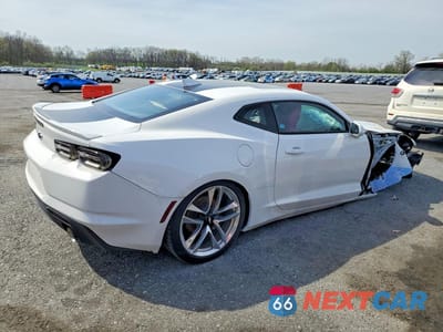 Trzecie zdjęcie samochodu z tyłu: 2021 CHEVROLET CAMARO LS VIN:1G1FB1RS3M0119691 - miniatura