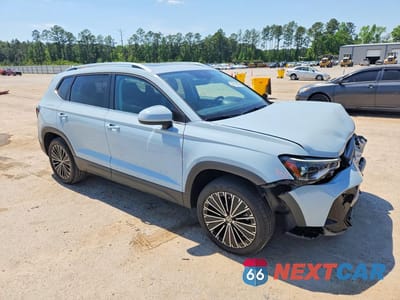 Czwarte zdjęcie samochodu z boku: 2025 VOLKSWAGEN TAOS SE VIN:3VVEC7B22SM056429 - miniatura