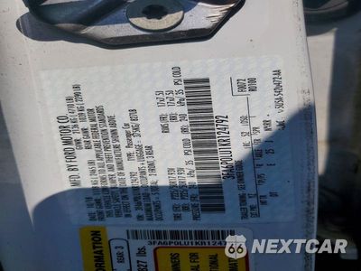 Zdjęcie 12 z 12 samochodu: 2019 FORD FUSION SE VIN:3FA6P0LU1KR124792 - miniatura