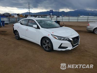 Czwarte zdjęcie samochodu z boku: 2021 NISSAN SENTRA SV VIN:3N1AB8CV4MY305133 - miniatura