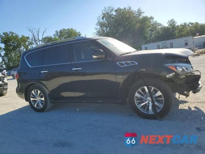 Czwarte zdjęcie samochodu z boku: 2017 INFINITI QX80 BASE VIN:JN8AZ2NE6H9157635 - miniatura