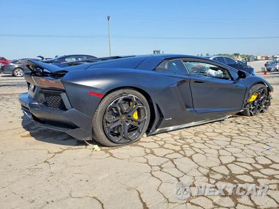 Trzecie zdjęcie samochodu z tyłu: 2013 LAMBORGHINI AVENTADOR VIN:ZHWUC1ZD0DLA01765 - miniatura