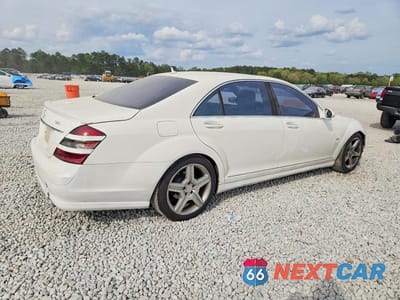 Trzecie zdjęcie samochodu z tyłu: 2007 MERCEDES-BENZ S 550 VIN:WDDNG71X37A030741 - miniatura