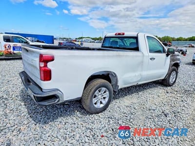 Trzecie zdjęcie samochodu z tyłu: 2020 CHEVROLET SILVERADO C1500 VIN:3GCNWAEFXLG442730 - miniatura