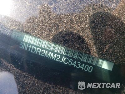 Zdjęcie 13 z 13 samochodu: 2018 NISSAN PATHFINDER SV VIN:5N1DR2MM2JC643400 - miniatura