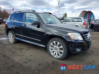 Czwarte zdjęcie samochodu z boku: 2010 MERCEDES-BENZ GLK 350 4MATIC VIN:WDCGG8HB9AF395867 - miniatura