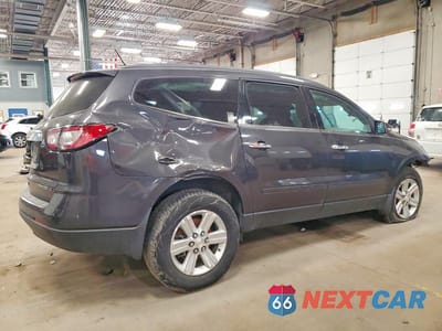 Trzecie zdjęcie samochodu z tyłu: 2014 CHEV TRAVERSE LT VIN:1GNKRGKD7EJ331254 - miniatura