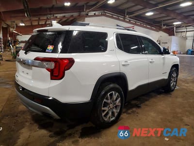 Trzecie zdjęcie samochodu z tyłu: 2021 GMC ACADIA SLT VIN:1GKKNMLS1MZ140062 - miniatura