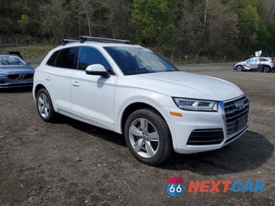 Czwarte zdjęcie samochodu z boku: 2018 AUDI Q5 PREMIUM PLUS VIN:WA1BNAFY8J2145543 - miniatura