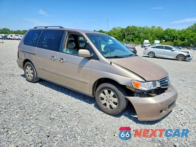Czwarte zdjęcie samochodu z boku: 2003 HONDA ODYSSEY EXL VIN:5FNRL18993B041451 - miniatura