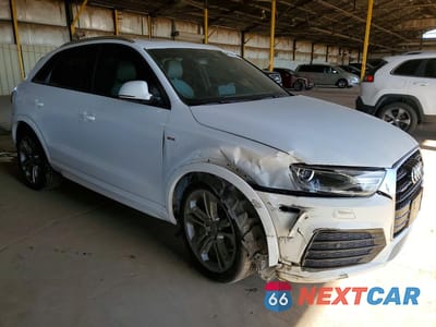 Czwarte zdjęcie samochodu z boku: 2018 AUDI Q3 PREMIUM VIN:WA1ECCFS6JR009980 - miniatura