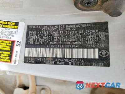 Zdjęcie 12 z 12 samochodu: 2023 TOYOTA CAMRY SE VIN:4T1S11AKXPU093040 - miniatura