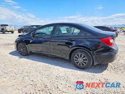 Drugie zdjęcie samochodu z przodu: 2012 HONDA CIVIC EX VIN:19XFB2F8XCE341916 - miniatura