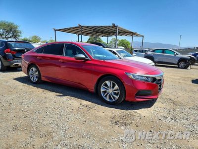 Czwarte zdjęcie samochodu z boku: 2020 HONDA ACCORD LX VIN:1HGCV1F11LA090599 - miniatura