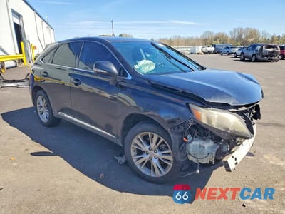 Czwarte zdjęcie samochodu z boku: 2010 LEXUS RX 450H BASE VIN:JTJZB1BA7A2401237 - miniatura