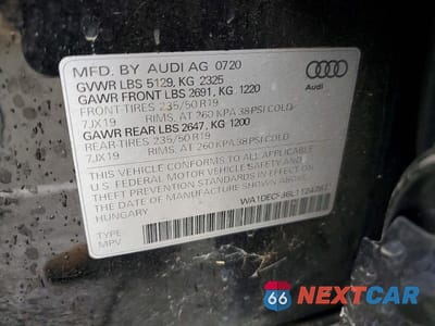 Zdjęcie 13 z 13 samochodu: 2020 AUDI Q3 PREMIUM S LINE VIN:WA1DECF36L1124787 - miniatura