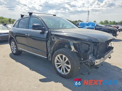 Czwarte zdjęcie samochodu z boku: 2016 AUDI Q5 PREMIUM PLUS VIN:WA1L2AFP2GA094558 - miniatura