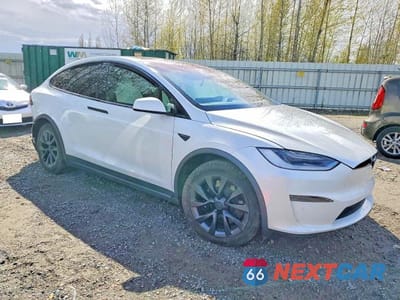 Czwarte zdjęcie samochodu z boku: 2022 TESLA MODEL X VIN:7SAXCDE56NF351556 - miniatura