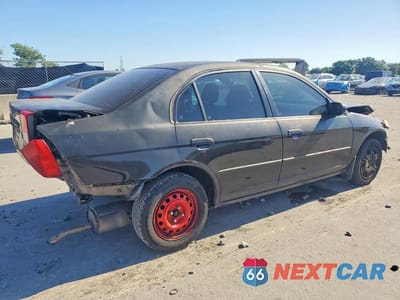 Trzecie zdjęcie samochodu z tyłu: 2004 HONDA CIVIC LX VIN:2HGES16554H548698 - miniatura