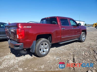 Trzecie zdjęcie samochodu z tyłu: 2017 CHEVROLET SILVERADO K1500 LTZ VIN:3GCUKSEC0HG276731 - miniatura